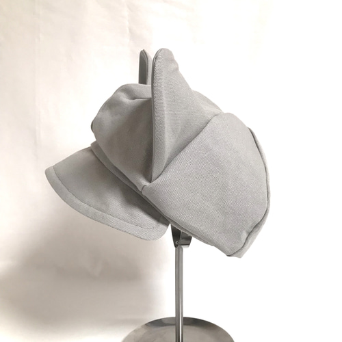 オーダー制作】猫耳キャスケット ロシブル キャスケット Paula's