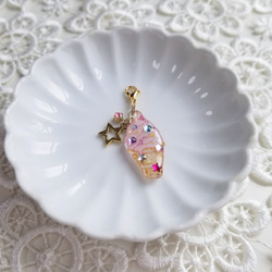 ゆめかわいいカップケーキ♡キラキラチャーム 携帯ストラップ