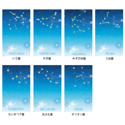 個性化 12 Constellations + α Ver.2 Notebook Type iPhone Case Smartp 第6張的照片