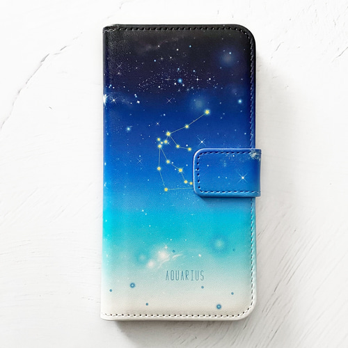 Amazon.co.jp: わちふぃーるど ダヤン 限定革スマホカバー 星座