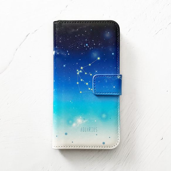 個性化 12 Constellations + α Ver.2 Notebook Type iPhone Case Smartp 第1張的照片