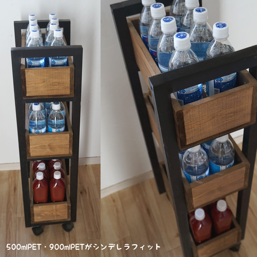 1点限定15%OFF在庫あり*-BLACKSTYLE キッチンワゴン / キッチンラック