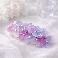 紫陽花（あじさい） バレッタ の人気通販｜Creema(クリーマ