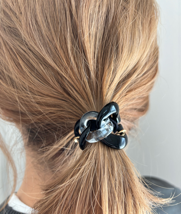 コレットマルーフ クリアアクリル ヘアゴム コレットマルーフ クリア