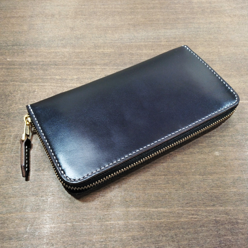 CUNE クロムエクセルレザー ロングウォレット クロムエクセル ラウンドファスナーウォレット 全4色 - Eight