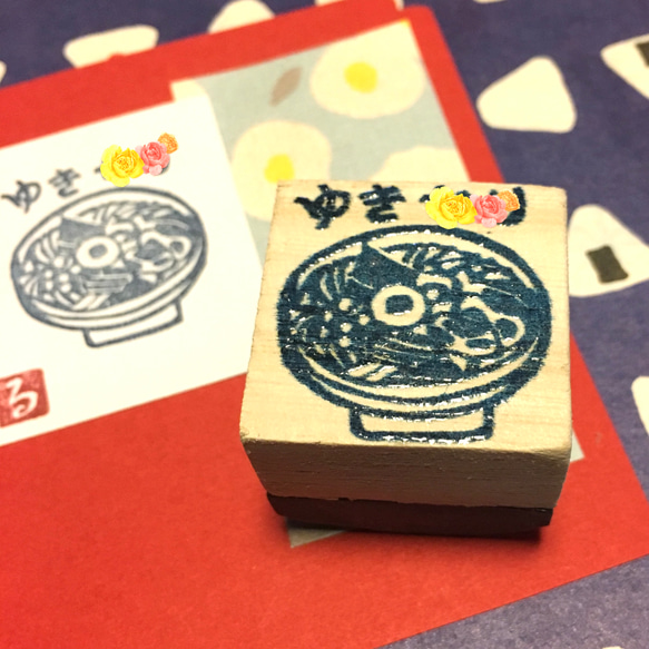 ★グルメはんこ【ラーメン】3㎝四方 2枚目の画像