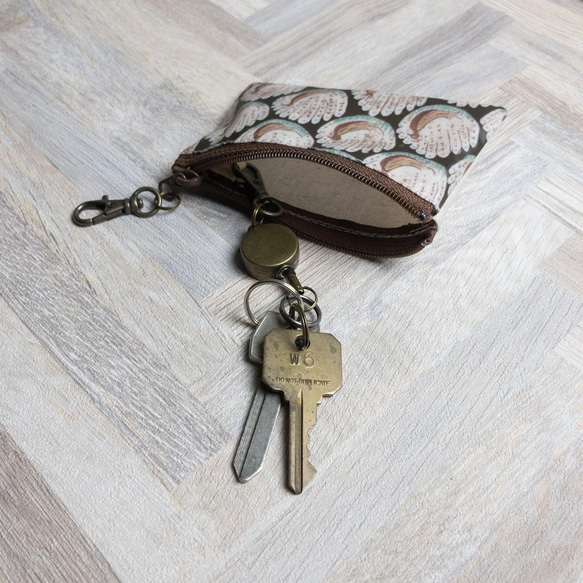 キーポーチ My Little Pace（マイ・リトル・ペース）　リバティラミネート生地 20枚目の画像