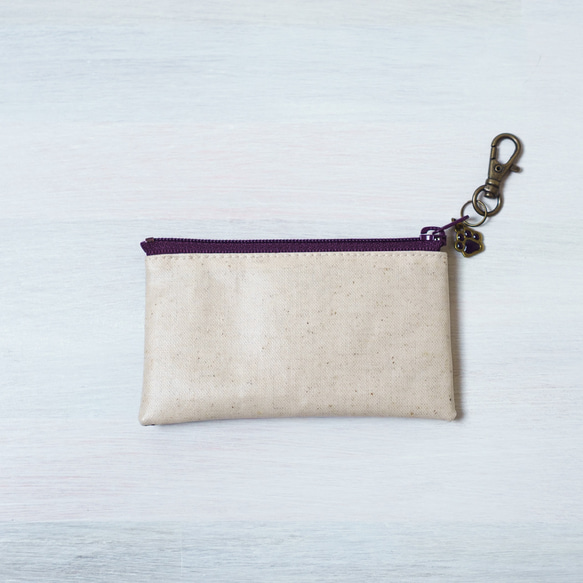 キーポーチ My Little Pace（マイ・リトル・ペース）　リバティラミネート生地 10枚目の画像