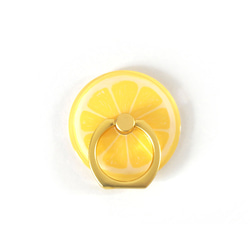 【即発送】スマホリング　レモン 1枚目の画像