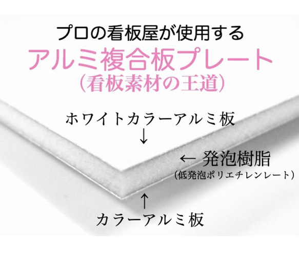 表札 エスニック三日月模様 オーダーメイド 表札 プレート 4枚目の画像