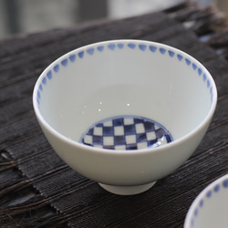 有田焼 萬永大皿 ブルー 青 プレート 昭和レトロ 大正ロマン 花柄 茶碗