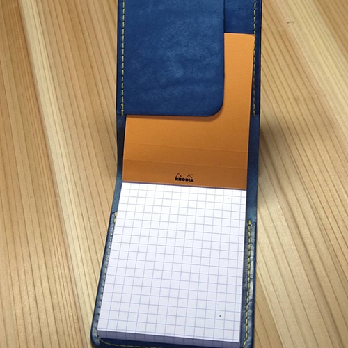 RHODIA(ロディア)メモ帳カバー メモ帳 nori-leather 通販 5913585