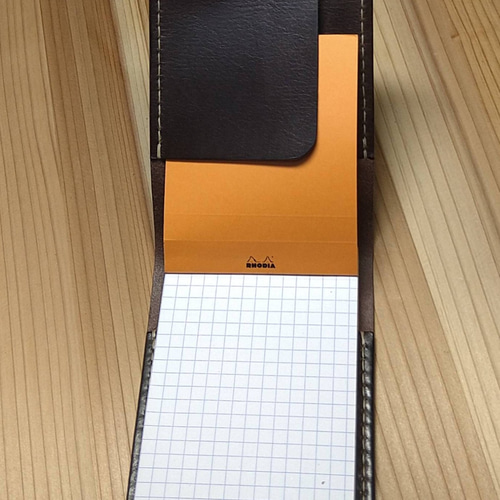 RHODIA(ロディア)メモ帳カバー メモ帳 nori-leather 通販 5913585