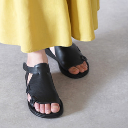 【在庫限り30％OFF】カバードサンダル フラットサンダル(QUEST) 靴 日本製 【納期5日以内発送】 9枚目の画像