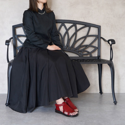 【在庫限り30％OFF】カバードサンダル フラットサンダル(QUEST) 靴 日本製 【納期5日以内発送】 5枚目の画像