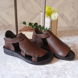 【在庫限り30％OFF】カバードサンダル フラットサンダル(QUEST) 靴 日本製 【納期5日以内発送】 12枚目の画像