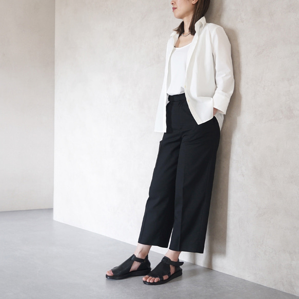 【在庫限り30％OFF】カバードサンダル フラットサンダル(QUEST) 靴 日本製 【納期5日以内発送】 10枚目の画像