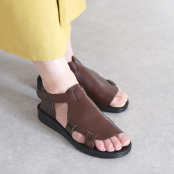 【在庫限り30％OFF】カバードサンダル フラットサンダル(QUEST) 靴 日本製 【納期5日以内発送】 4枚目の画像