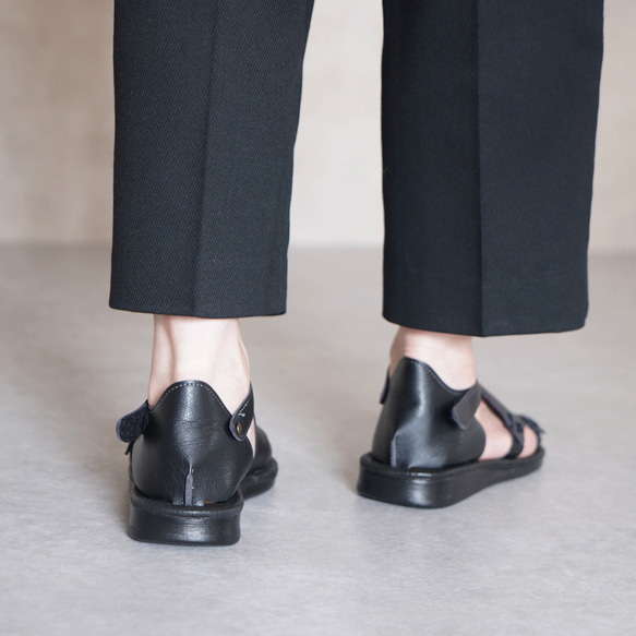 カバードサンダル フラットサンダル(QUEST) 靴 日本製 【納期5～30日】 11枚目の画像