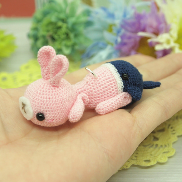 【訂做】鯨魚 Kigurumi 褲子 Amigurumi 肩帶【選擇動物】 第4張的照片