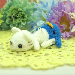 【訂做】企鵝 Kigurumi 褲子 Amigurumi 肩帶【選擇動物】 第1張的照片