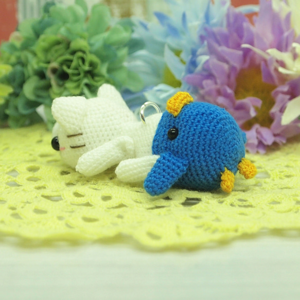 【訂做】企鵝 Kigurumi 褲子 Amigurumi 肩帶【選擇動物】 第3張的照片