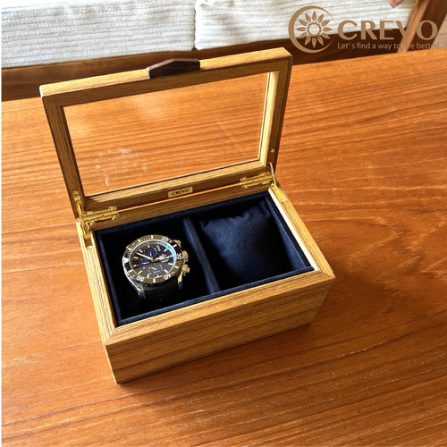 ☆人気商品☆ 木製 ウォッチケース2本用【WATCHcase-two sets】日本製