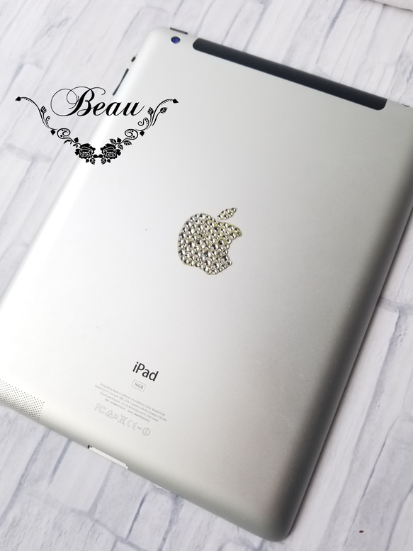 Appleのシール iPhone Deco りんごマークの周りに貼るステッカー for SE/5S/5C/5