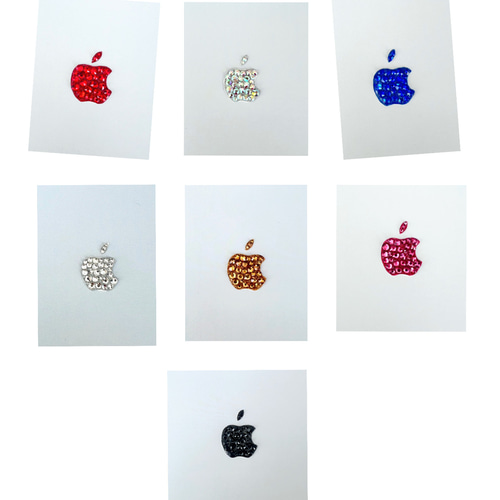送料無料 】Appleシール iPhone Android お好きなところにペタ 7色 