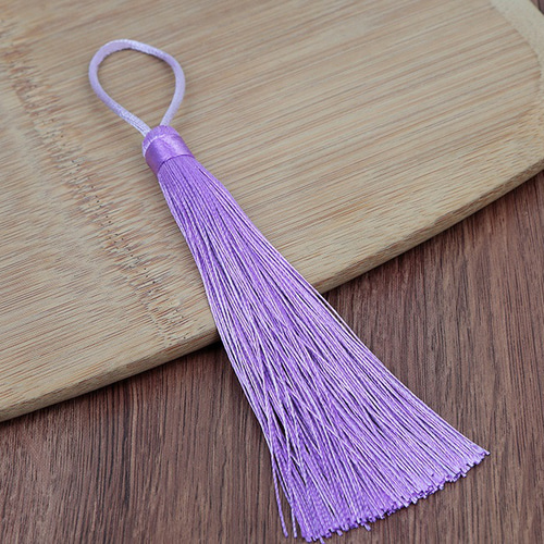 タッセル 1本 長さ18cm 髪飾り 着物 赤 ゴールド アクセサリーパーツ