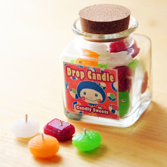 ドロップキャンドル 20個入り 1枚目の画像