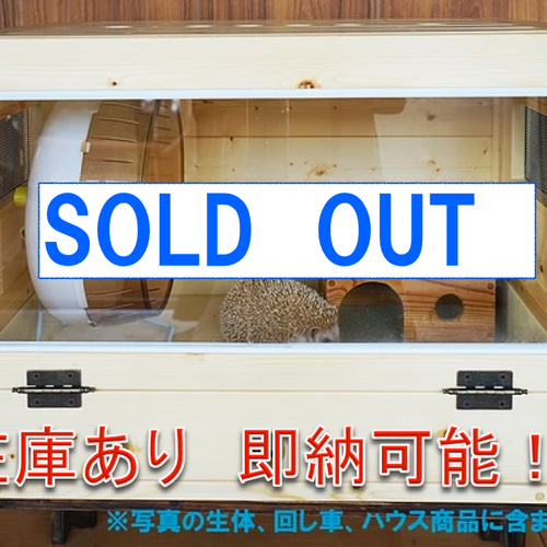 ハリネズミ　木製ゲージ FandK ハリネズミ2階建仕様完成✨ 幅750奥行380高さ600㎜ #木製