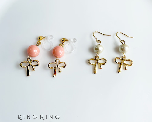 ママとおそろいがうれしい！キッズイヤリングと大人用ピアス