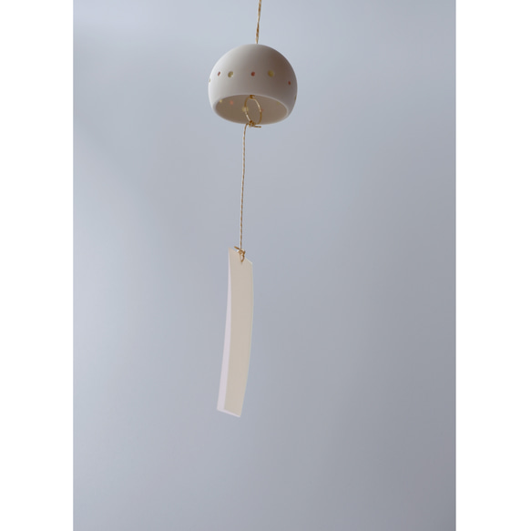 Hotaru - rice porcelain wind bell / candle holder 第6張的照片