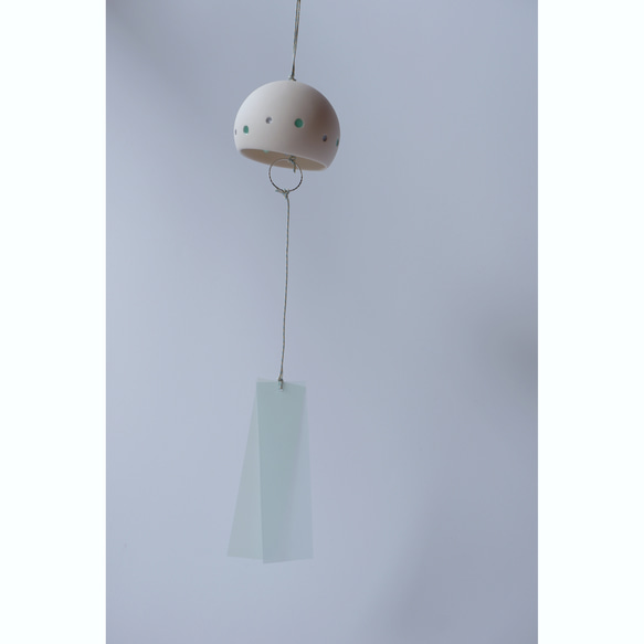 Hotaru - rice porcelain wind bell / candle holder 第8張的照片