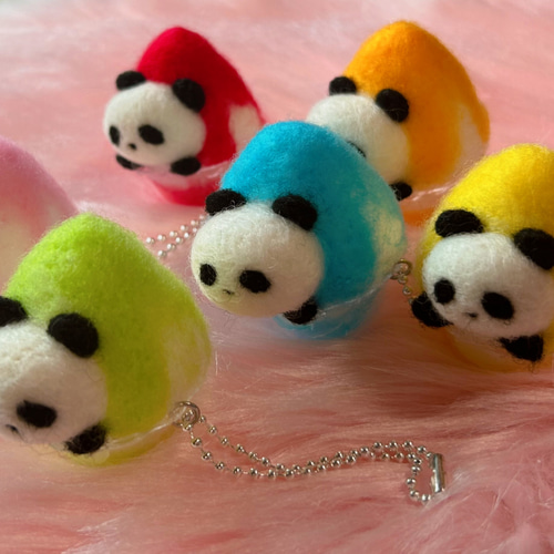 数量限定 のこり7】カラフル冷んや〜り☆かき氷inぱん♡羊毛フェルトの