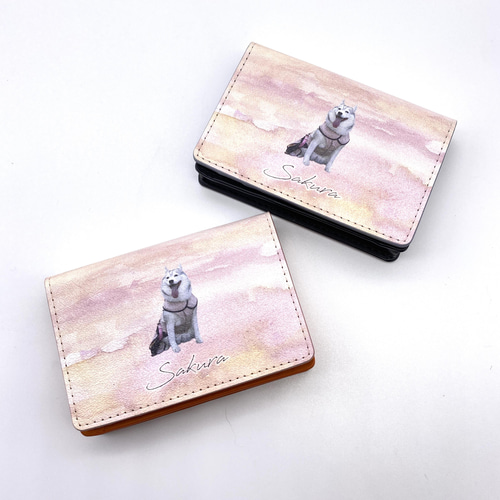 世界にひとつ オーダーメイド うちの子 名刺ケース カードケース  