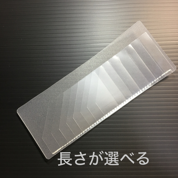 カードがスッキリ入る  長財布用 カードケース　インナーカードケース　見やすい　たっぷり入る 2枚目の画像