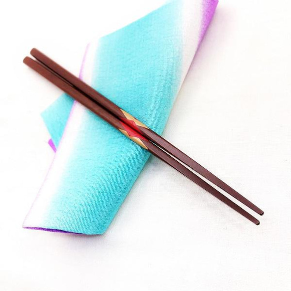 「遊先　彩」　　使いやすいお箸を求めている方に最適　お箸　京都　贈答品　プレゼント　お土産　母の日　誕生日 3枚目の画像