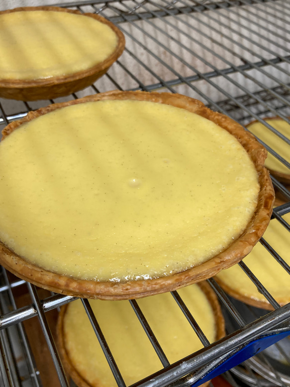 濃厚レモンチーズケーキパイ♪ 18㎝ホールサイズ　冷凍でお届け 3枚目の画像