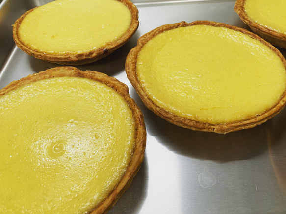 濃厚レモンチーズケーキパイ♪ 18㎝ホールサイズ　冷凍でお届け 2枚目の画像