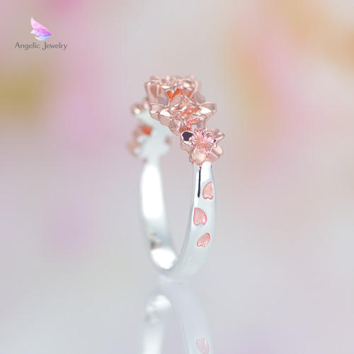 花あかり -桜リング- 指輪・リング Angelic Jewelry 通販 花あかり -桜リング- 指輪・リング Angelic Jewelry 通販