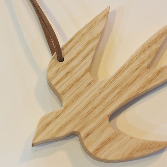 オーナメント つばめ Ｌサイズ×Ｍサイズ×Ｓサイズセット｜全２種類 木製 ウォールデコ 壁面 北欧 鳥 ツバメ 燕 10枚目の画像