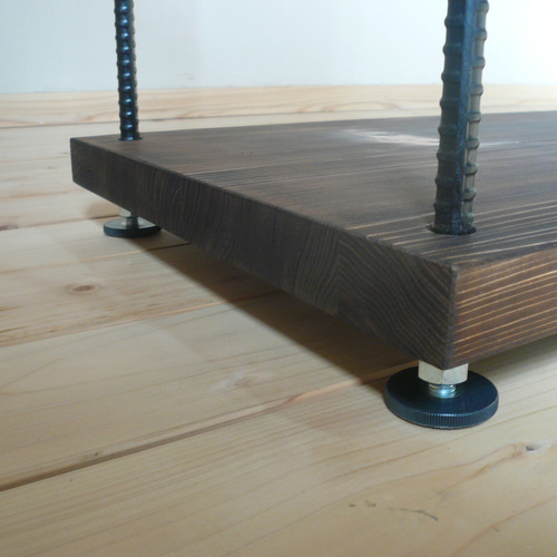 ☆リニューアル‼☆ 天然木とアイアンのカフェ風3段ラック