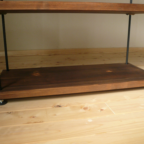 カフェ板3段シェルフ　アイアン家具　キッチン家具　オシャレ　ミニマル カフェ板3段シェルフ アイアン家具 キッチン家具 オシャレ ミニマル