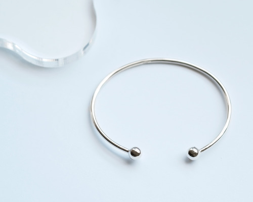 2way ボール バングル シルバー925 バングル・リストバンド