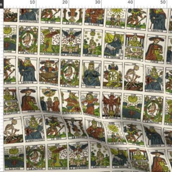 パネル生地 ブロックデザイン生地 ステンドグラス風デザイン