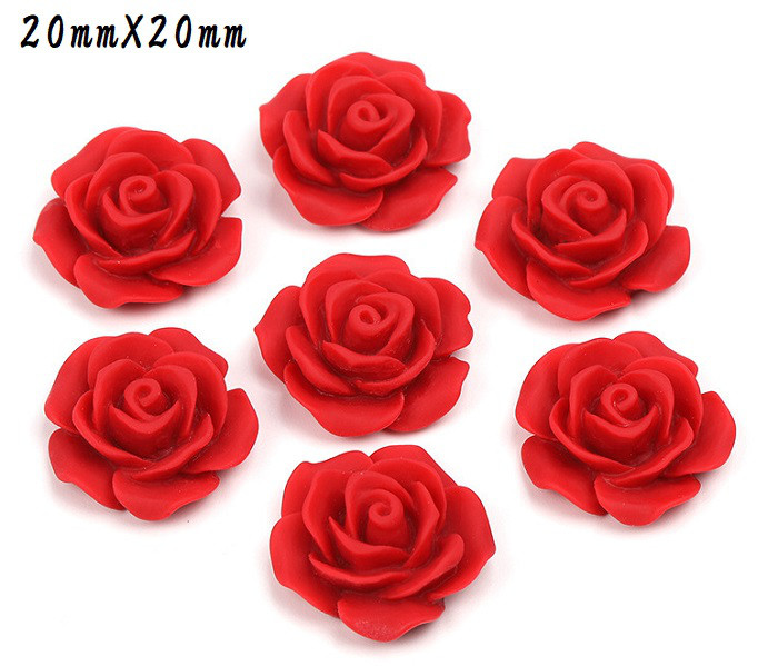 ハンドメイド　バラチャーム　R-285 Amazon.co.jp: Beadthoven バレンタインデー 薔薇 チャーム 約30