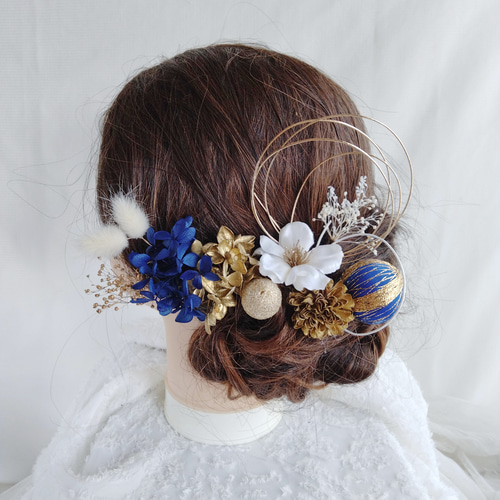 ショートヘア／ボブへアにもおススメの髪飾り ヘア飾り 成人式 卒業式 