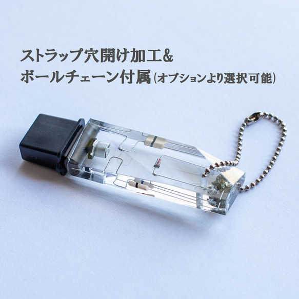 鉱石メモリ(64,128GB) ore USB memory stick 「鉱石」に記録する謎のUSBメモリ 3枚目の画像